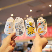 子1一岁男宝宝学步前鞋 6到12个月婴幼儿布鞋 软底春秋 婴儿凉鞋 夏季