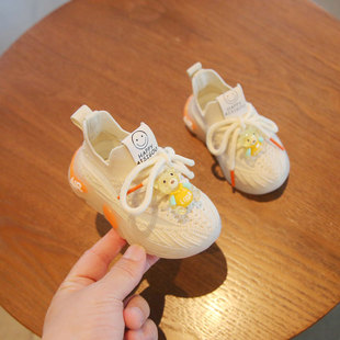 2一岁宝宝学步鞋 夏季 幼童透气8 子夏款 婴幼儿鞋 网面软底婴儿凉鞋