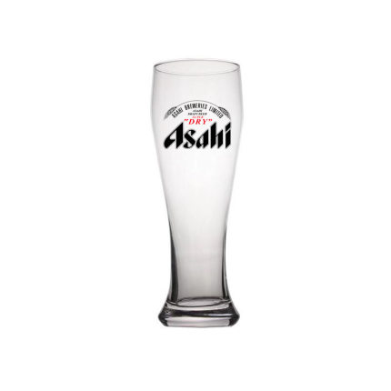 ASAHI朝日扎啤杯日料店专用杯家用超大加厚啤酒杯子商用精酿酒杯