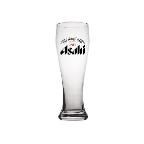 朝日啤酒杯加厚耐热超大号