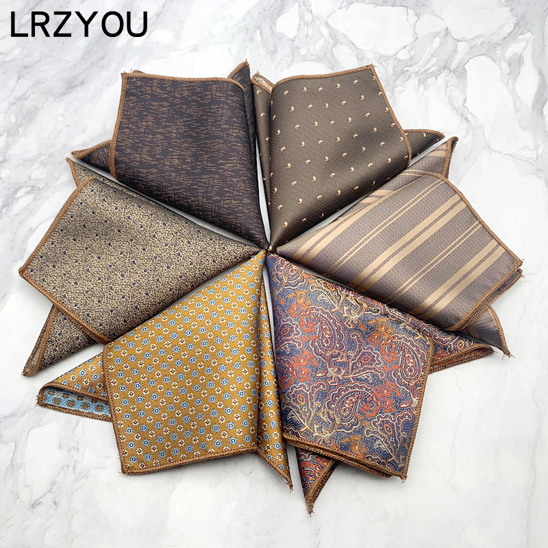 男士正装商务色织涤丝英伦口袋巾