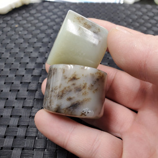 玉石扳指和田玉扳指仿古玉石扳指俄料玉石扳指大号玉扳指玉指环