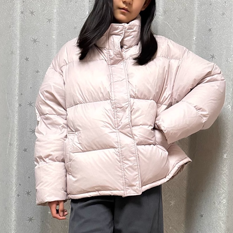 95面包羽绒服女款短款日韩风