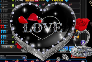 劲舞团 情投意合玫瑰戒指盒，文件替换，拍前联系