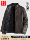 Кожаная куртка Haining leather, мужская осенне-зимняя новая куртка из овчины среднего возраста, свободная повседневная мужская одежда для папы mini 3