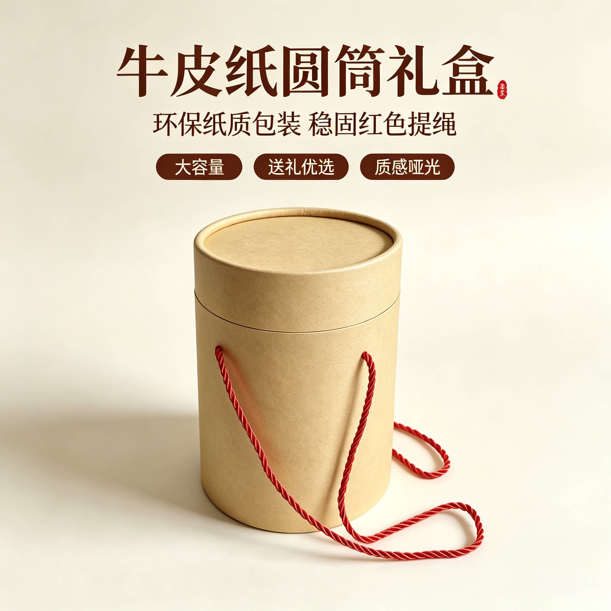 大米桶牛皮纸管硬纸筒海报桶管画筒收纳桶书画筒纸筒收纳牛皮管图片