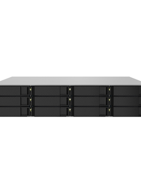 QNAP威联通TS-1232PXU-RP-4G双电/TS-1232PXU-4G单电企业级机架式12盘位NAS网络存储器文件服务器共享备份