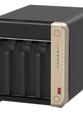 QNAP威联通TS-464-8G 5095四核心私有云nas网络储存服务器4K剪辑可扩充10G
