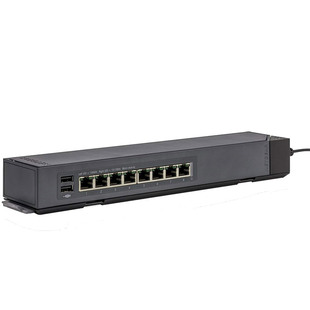 Netgear网件GSS108E八口全千兆交换机8口网络监控分流1000m分线器网管802.1Q vlan铁壳QOS单线复用可替GS108E