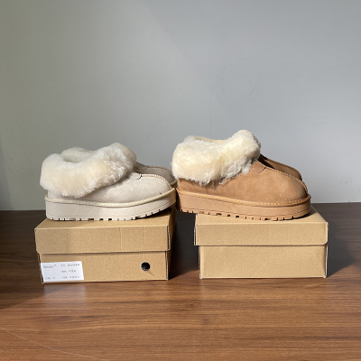 真皮雪地靴女2025冬季皮毛一体