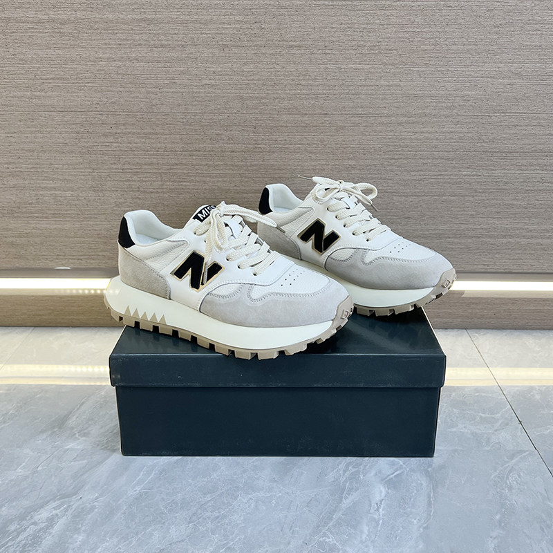 柜子货~真皮阿甘鞋女2025春季新休闲鞋厚底增高慢跑运动鞋老爹鞋,女鞋,时尚休闲鞋,淘宝优惠券,粉丝福利购,淘宝优惠卷