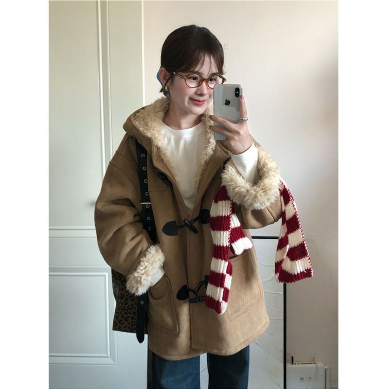 2025冬新款羊羔毛仿环保