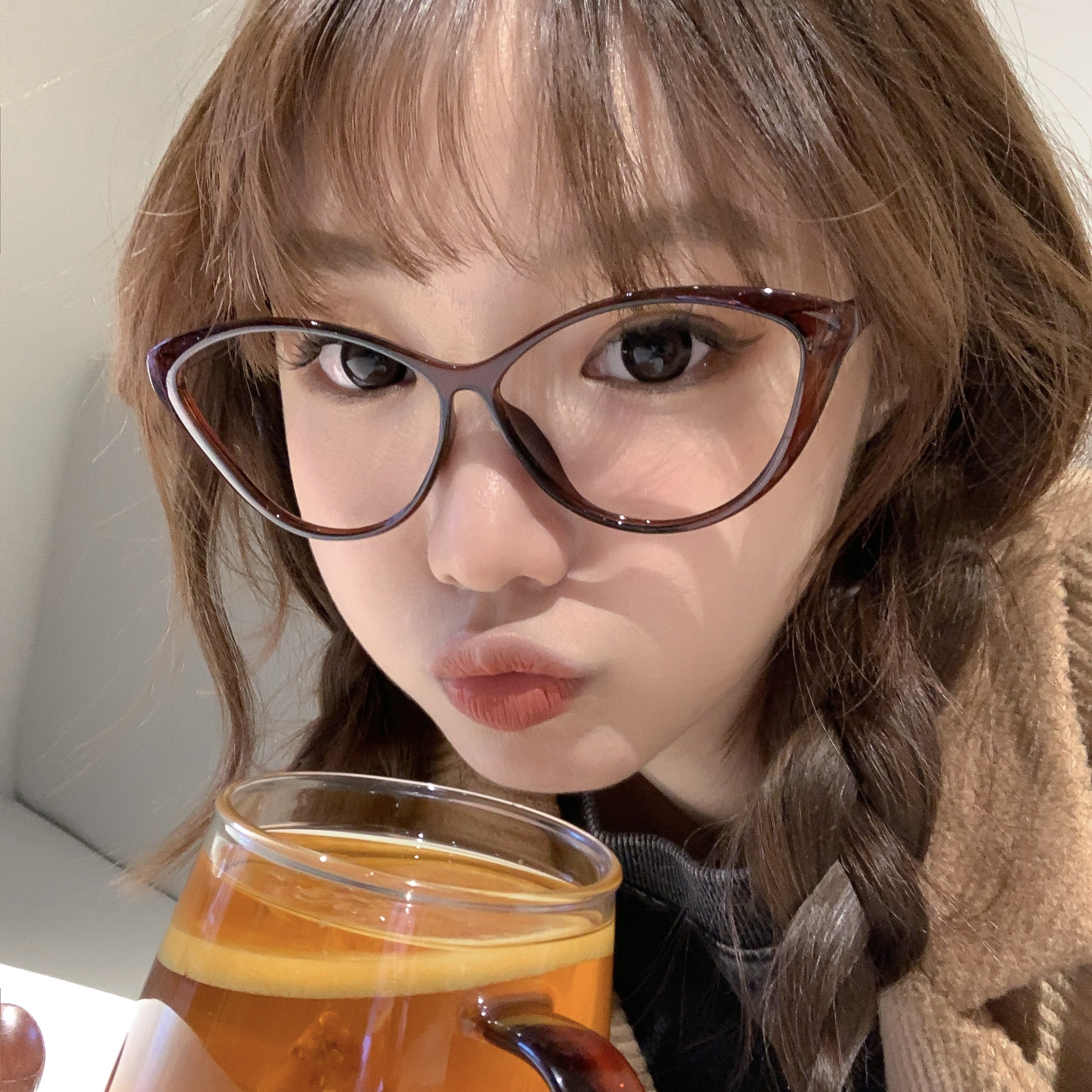 辣妹超轻TR90眼镜架可配镜女