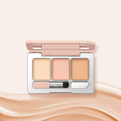 Spenny诗佩妮三色遮瑕膏遮瑕盘小样遮盖斑点痘印黑眼圈法令纹泪沟