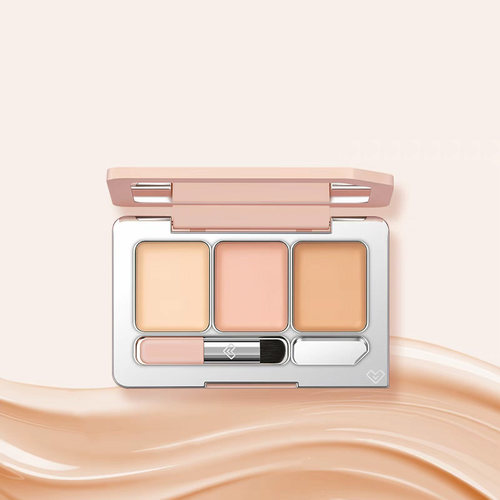 Spenny诗佩妮三色遮瑕膏遮瑕盘小样遮盖斑点痘印黑眼圈法令纹泪沟