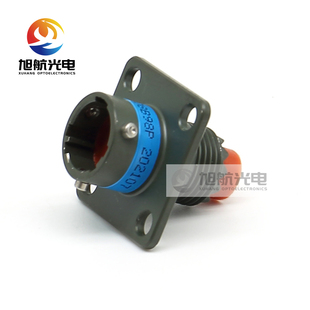 GJB599II系列JY27473T08F98S JY27472T08B98P圆形电连接器3芯航插