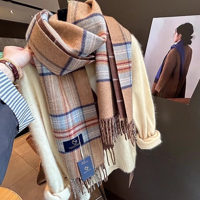 出口英国高级复古羊毛格子围巾男女冬季保暖加厚情侣围脖学生披肩,服饰配件/皮带/帽子/围巾,围巾/丝巾/披肩,淘宝优惠券,粉丝福利购,淘宝优惠卷