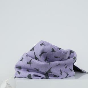 原创设计围巾男女冬季百搭秋冬韩版飞鸟保暖简约情侣潮围巾文艺女