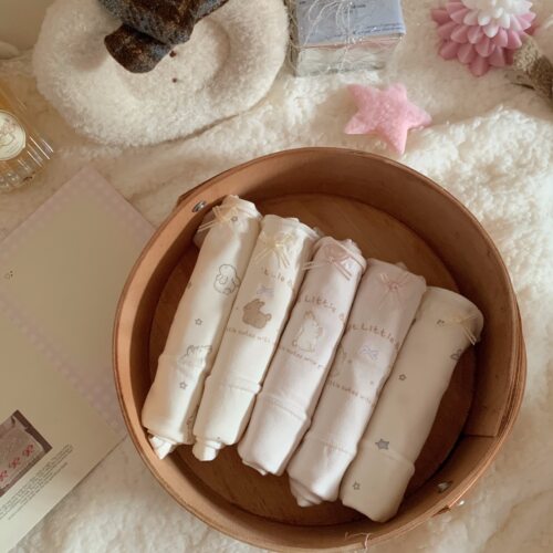 “心动小兔叽”新品韩系少女舒适纯棉透气中低腰裆弹力三角内裤