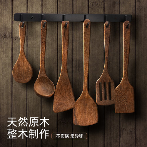 鸡翅木锅铲家用不粘锅专用木铲子
