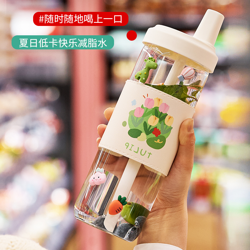 捷安玺水杯大号大容量夏季水壶新