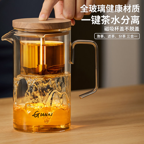 【轻奢高档】磁吸飘逸杯泡茶壶