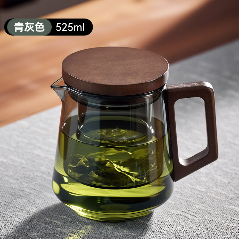 灵箜玻璃泡茶壶