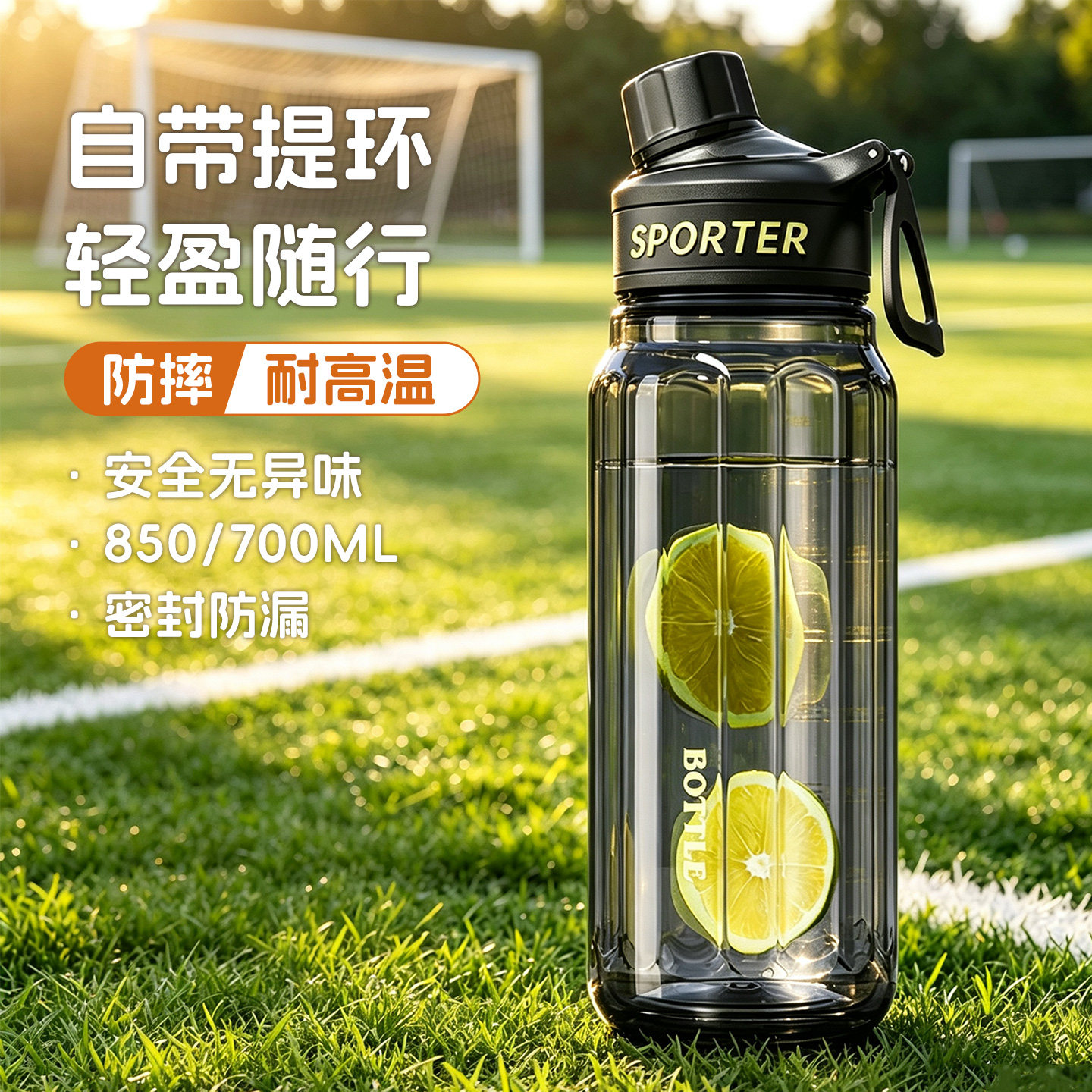 捷安玺大容量便携运动随手杯