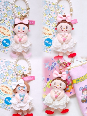 在途 curly卷发女孩挂件 更新中款式