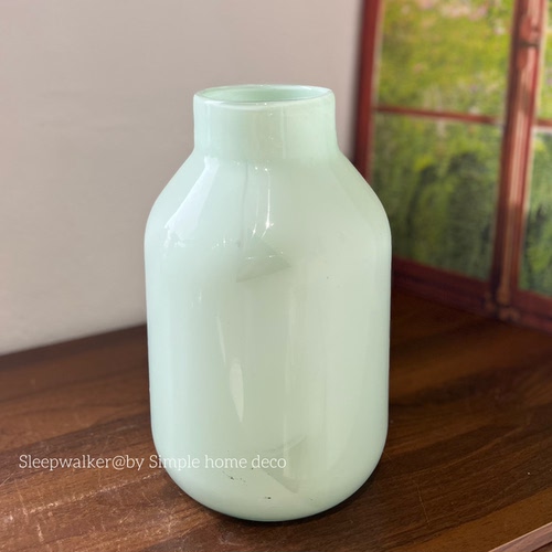 白露74｜玻璃花瓶摆件客厅插花装饰品家居花瓶 ins风奶油风花瓶