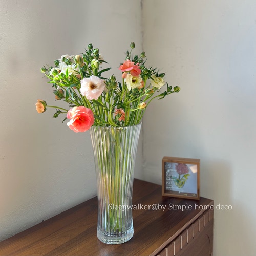 流年光影｜欧式大号花瓶水养鲜花透明玻璃花瓶水培百合客厅装饰