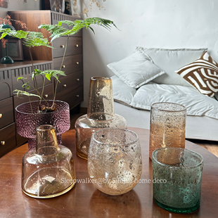泥点子/玻璃花瓶摆件烛台收纳