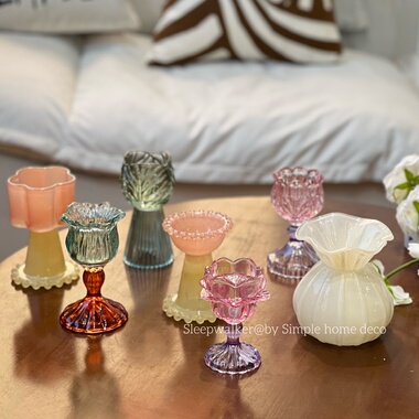 佛手柑｜佛手花瓶摆件敞口水养鲜花玫瑰桌面办公室花瓶香薰石容器