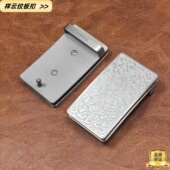 纯钛男士 内穿式 平滑扣皮带头3.5和3.8CM宽度腰带扣不生锈板扣防敏