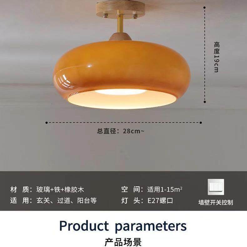 LED光源北欧奶油风玄关过道氛围