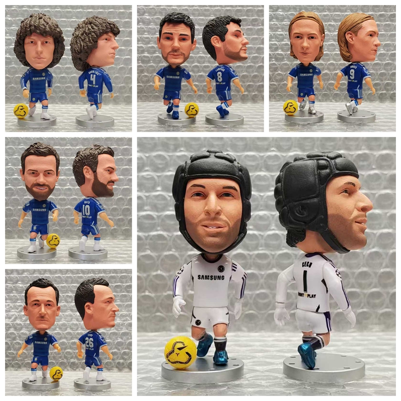 球星人偶切尔西德罗巴兰帕德路易斯托雷斯马塔特里切赫公仔摆件
