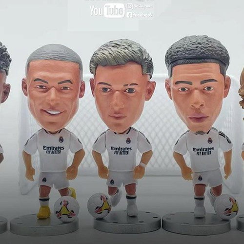 皇马球星罗德里戈人偶贝林厄姆姆巴佩公仔莫德里奇玩偶摆件用品