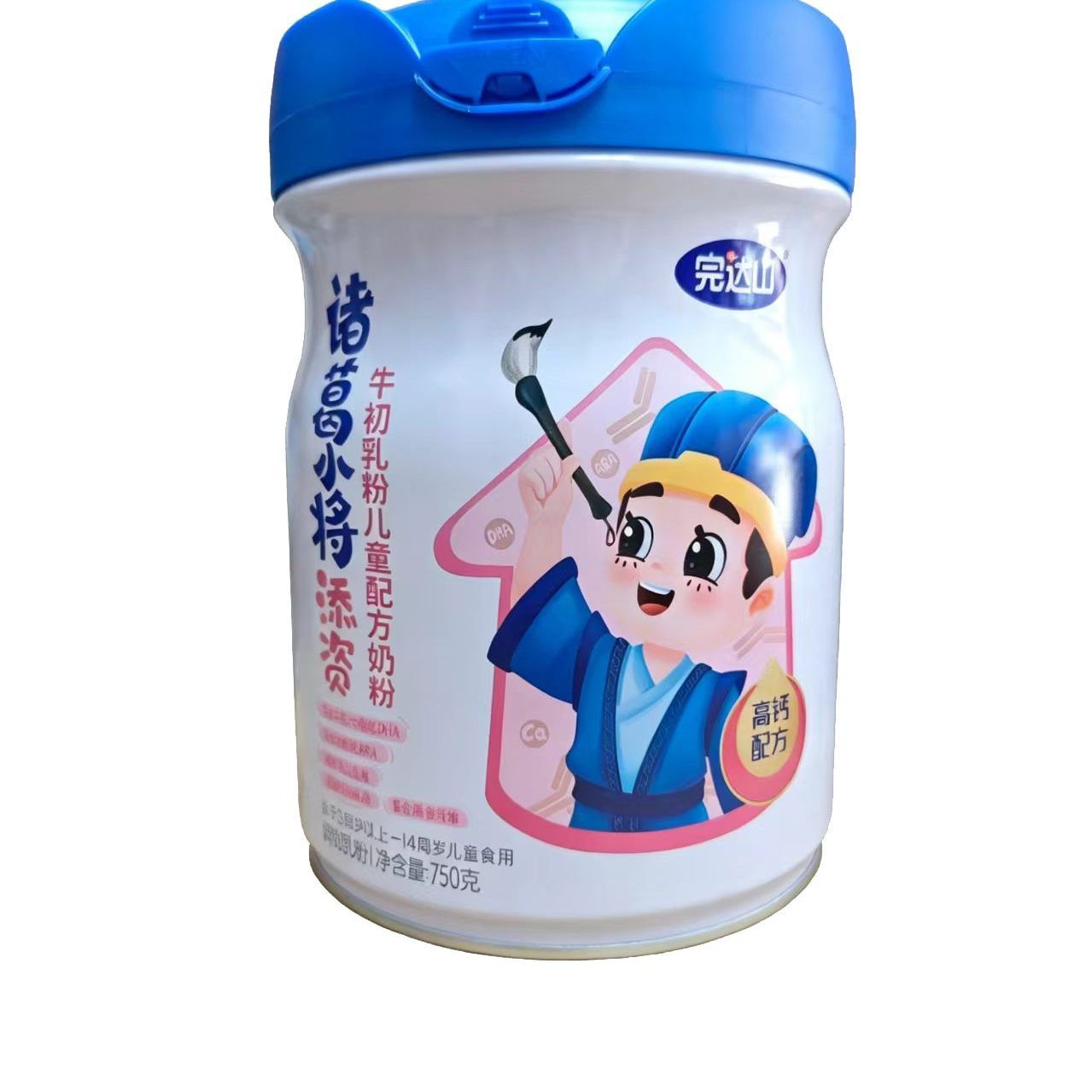 完达山诸葛小将添资牛初乳粉儿童配方奶粉适合3-14周岁