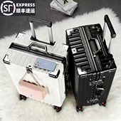 行李箱铝框大容量24寸结实耐用女登机拉杆箱高颜值男生26寸旅行箱