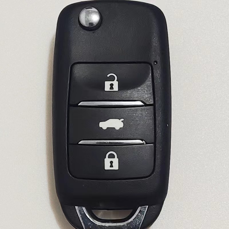 长安逸动xt折叠遥控器钥匙 致尚遥控器外壳  逸动dt遥控器钥匙壳