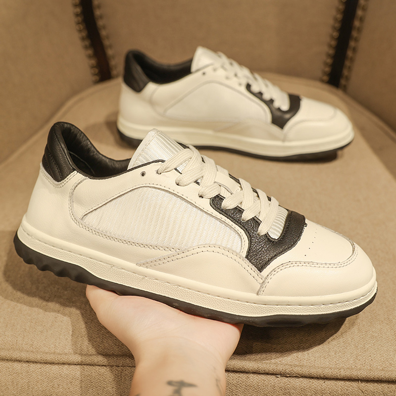 拼色小白鞋百搭运动休闲透气板鞋