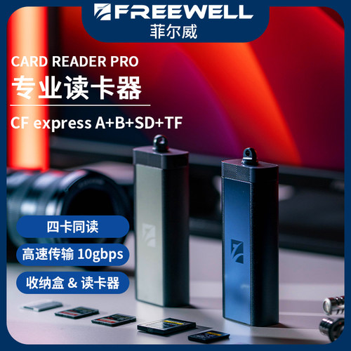 FREEWELL菲尔威读卡器卡盒