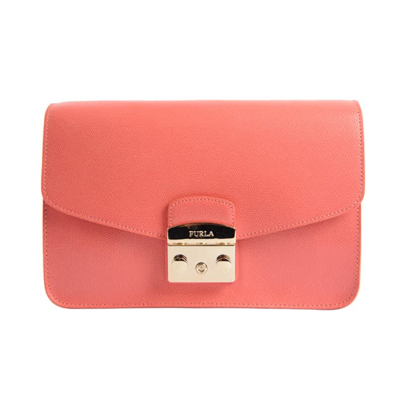 FURLA ܽÀ ÌǹûÉ«´î¿Û½ðÊôÁ´Ìõ°üС·½°üµ¥¼çб¿æ°üÅ®°ü
