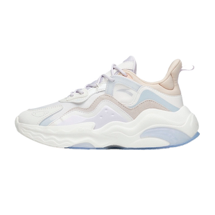 安踏女鞋厚底网面鞋女老爹鞋女款全黑鞋子官方旗舰店正品运动鞋女