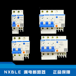 63家用电闸总开关小型断路器带漏电开关 正泰漏电保护器NXBLE