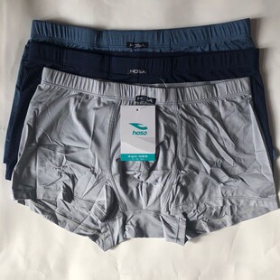 hosa浩沙男内裤男士平角底裤 弹力柔软舒适速干 锦纶莫代尔氨纶