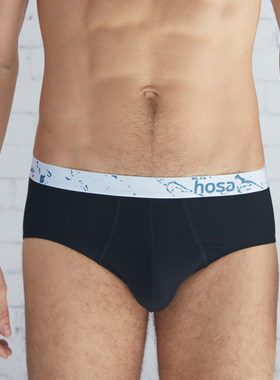 hosa/浩沙内裤男士三角莫代尔