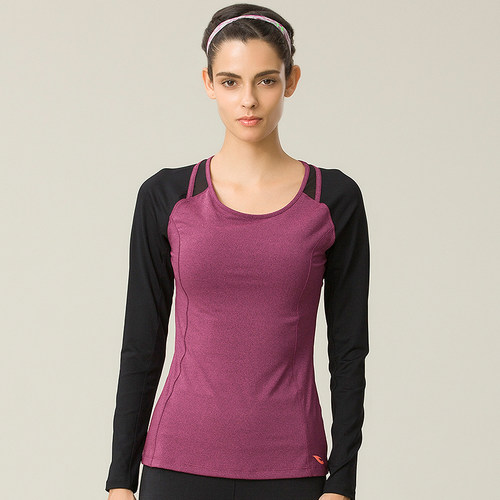 hosa浩沙瑜伽服秋冬女士健身长袖