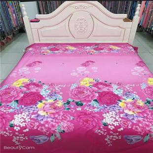 新疆棉纯棉床单单件100全棉单人学生宿舍三件套斜纹双人被单夏季