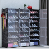 柜收纳神器 盒透明室内好看大容量鞋 鞋 架子简易门口家用多层防尘鞋